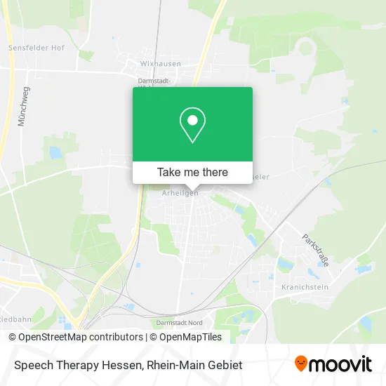 Карта Speech Therapy Hessen