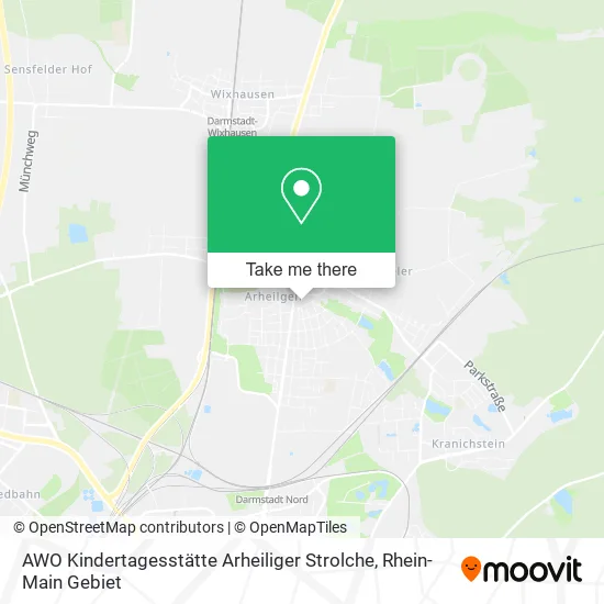 Карта AWO Kindertagesstätte Arheiliger Strolche