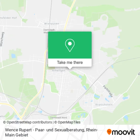 Карта Wence Rupert - Paar- und Sexualberatung