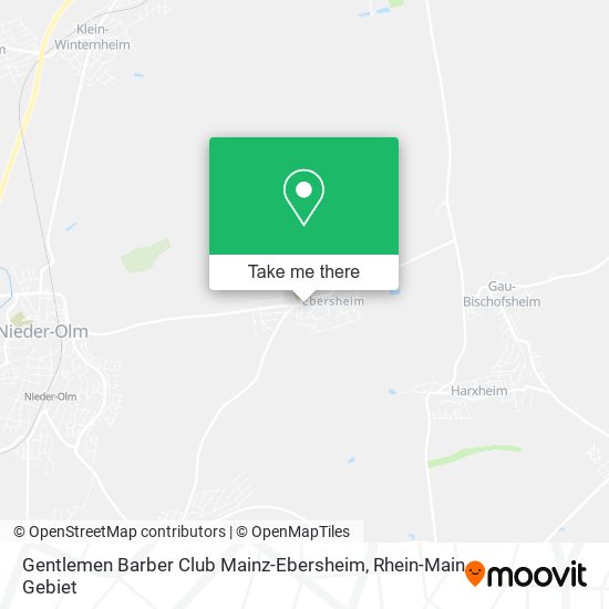 Карта Gentlemen Barber Club Mainz-Ebersheim