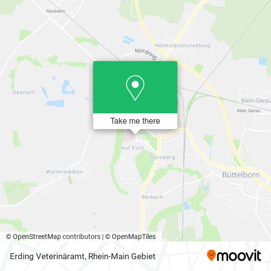 Erding Veterinäramt map