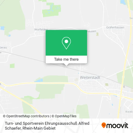 Карта Turn- und Sportverein Ehrungsausschuß Alfred Schaefer