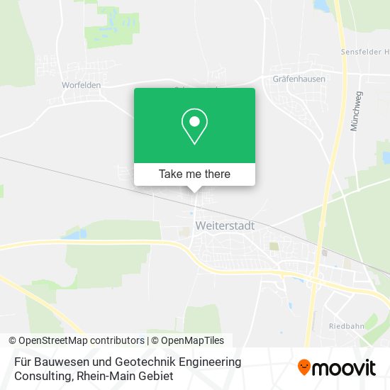 Für Bauwesen und Geotechnik Engineering Consulting map