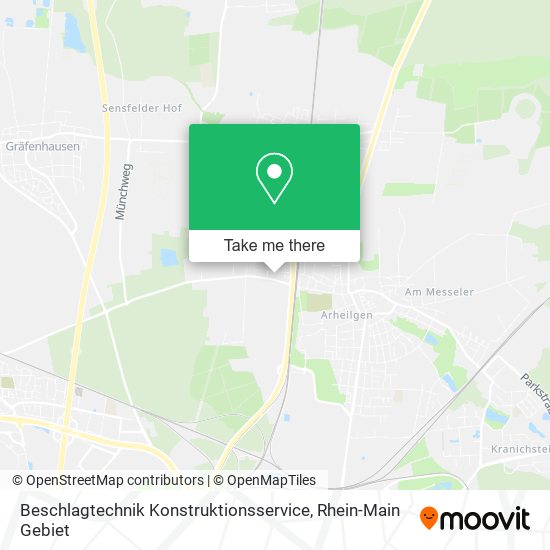 Beschlagtechnik Konstruktionsservice map