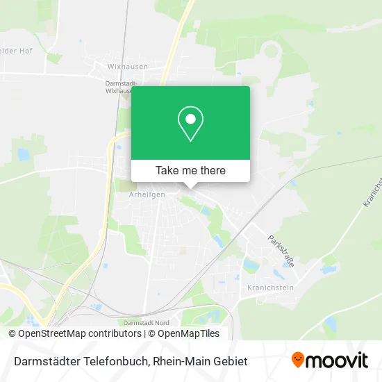 Карта Darmstädter Telefonbuch