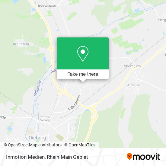 Inmotion Medien map