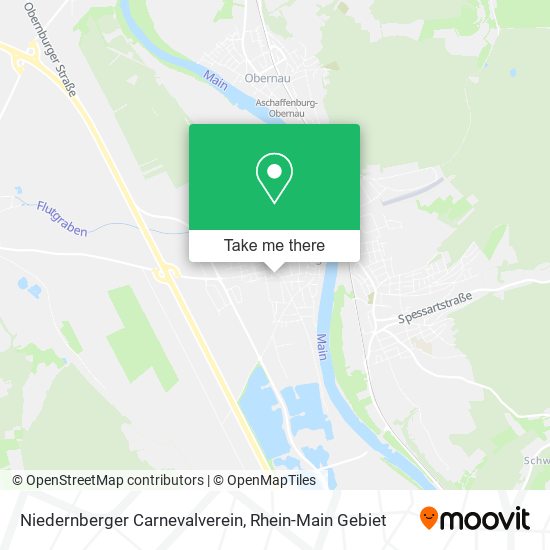 Niedernberger Carnevalverein map