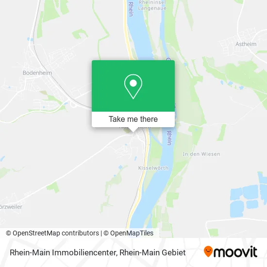 Карта Rhein-Main Immobiliencenter