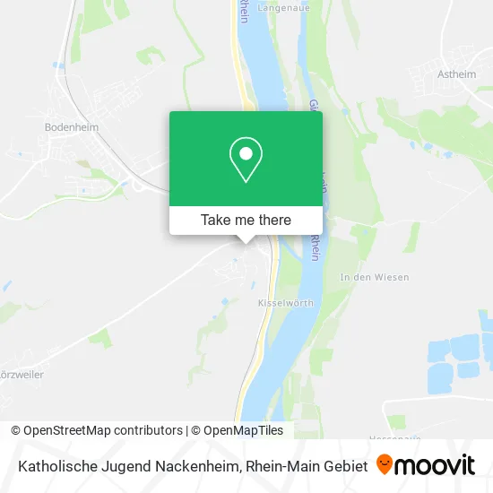 Карта Katholische Jugend Nackenheim