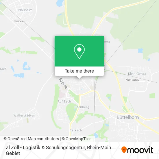 Карта Zl Zoll - Logistik & Schulungsagentur