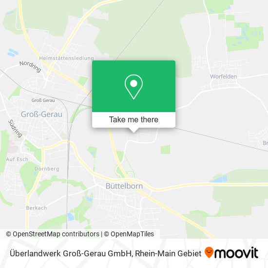 Überlandwerk Groß-Gerau GmbH map