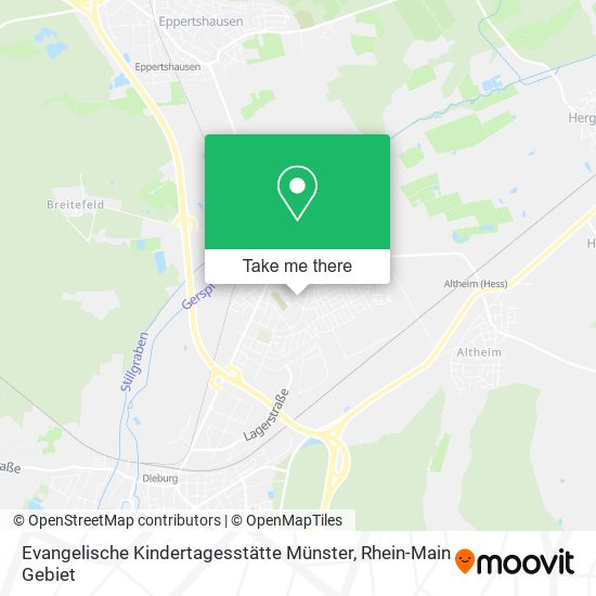 Evangelische Kindertagesstätte Münster map