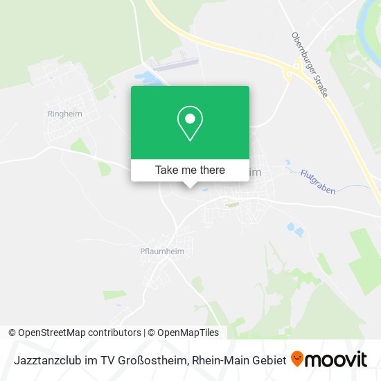 Jazztanzclub im TV Großostheim map