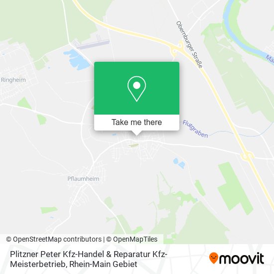 Plitzner Peter Kfz-Handel & Reparatur Kfz-Meisterbetrieb map