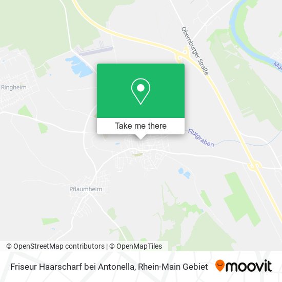 Friseur Haarscharf bei Antonella map