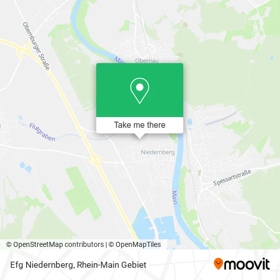 Карта Efg Niedernberg