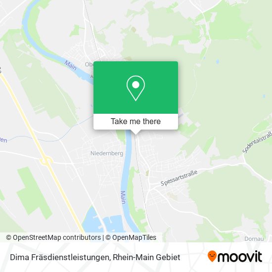 Dima Fräsdienstleistungen map