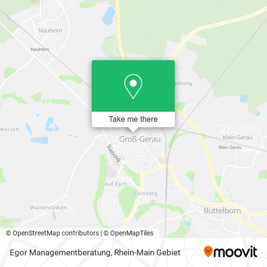 Egor Managementberatung map