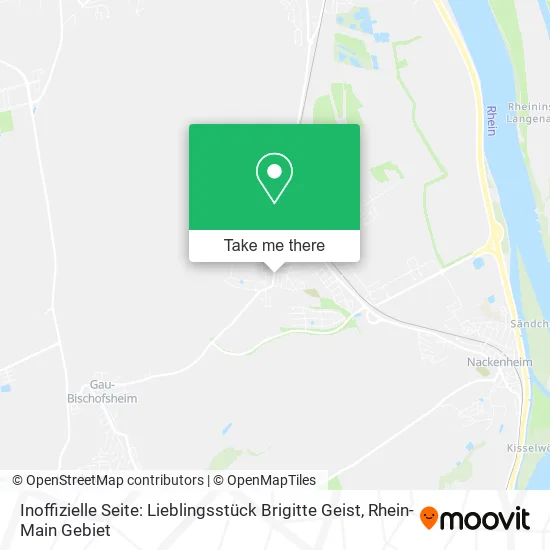 Карта Inoffizielle Seite: Lieblingsstück Brigitte Geist