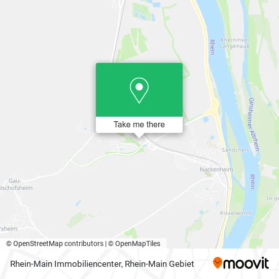 Карта Rhein-Main Immobiliencenter