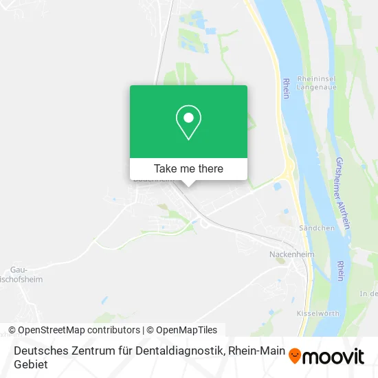 Карта Deutsches Zentrum für Dentaldiagnostik