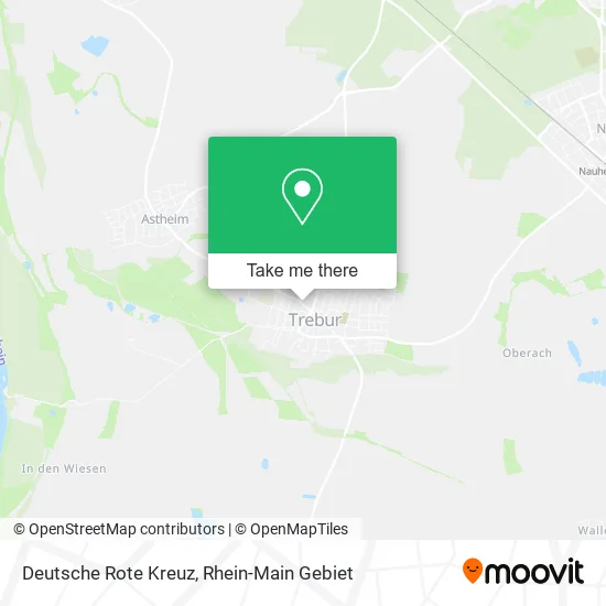 Карта Deutsche Rote Kreuz