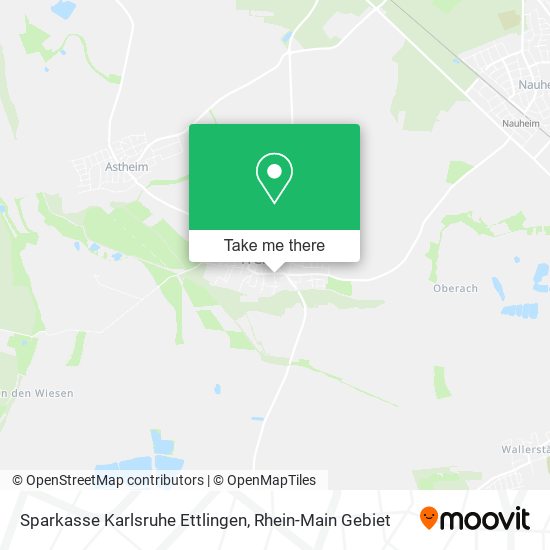 Sparkasse Karlsruhe Ettlingen map