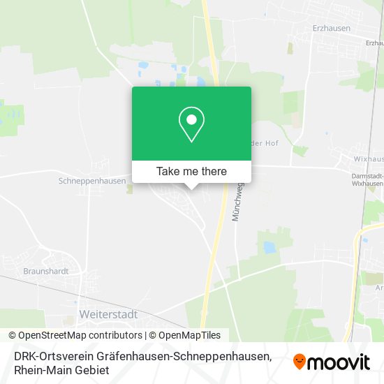 DRK-Ortsverein Gräfenhausen-Schneppenhausen map