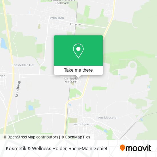 Kosmetik & Wellness Polder map