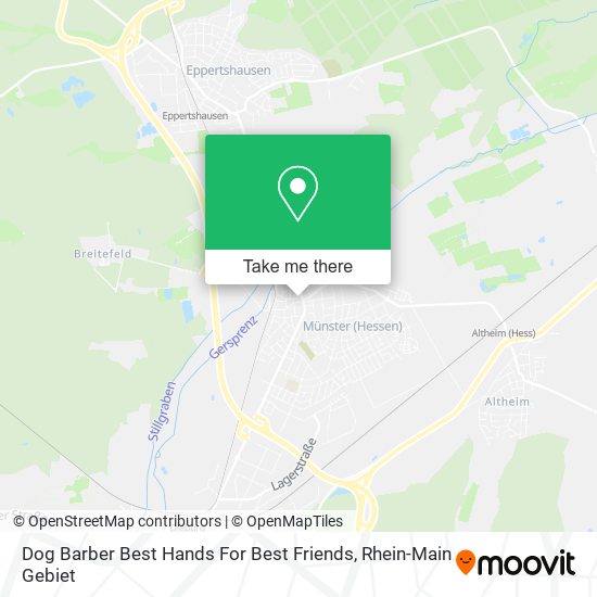 Dog Barber Best Hands For Best Friends map