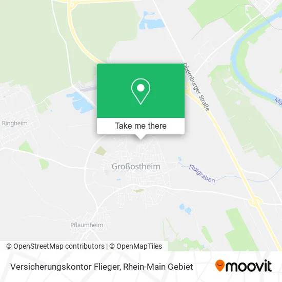 Карта Versicherungskontor Flieger