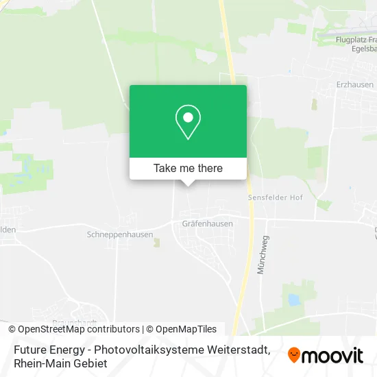 Карта Future Energy - Photovoltaiksysteme Weiterstadt