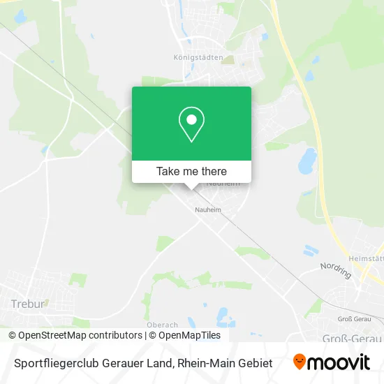 Карта Sportfliegerclub Gerauer Land