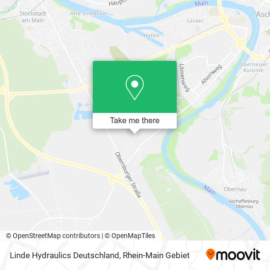 Карта Linde Hydraulics Deutschland