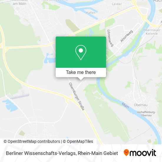 Карта Berliner Wissenschafts-Verlags