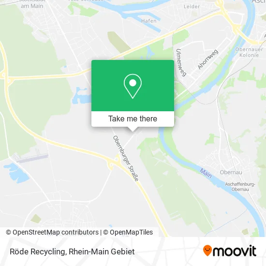 Карта Röde Recycling