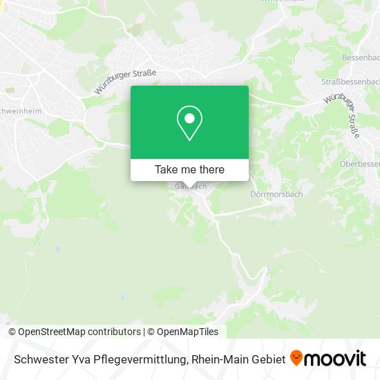 Schwester Yva Pflegevermittlung map