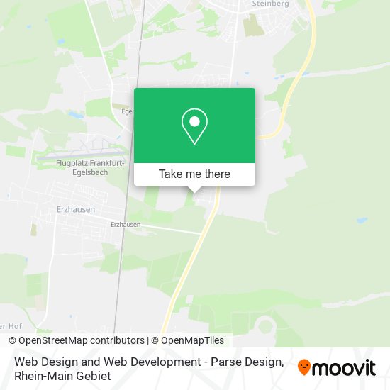 Web Design and Web Development - Parse Design map