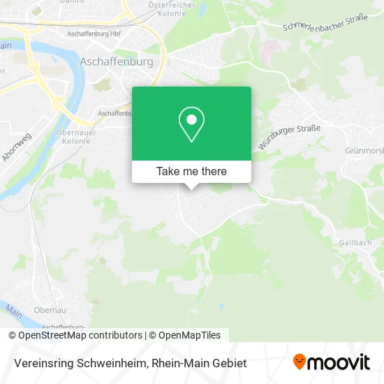 Карта Vereinsring Schweinheim
