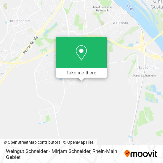 Карта Weingut Schneider - Mirjam Schneider