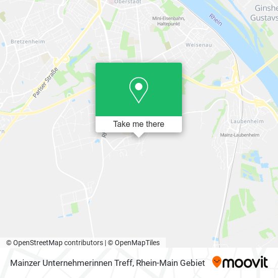 Mainzer Unternehmerinnen Treff map