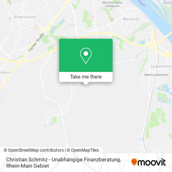 Christian Schmitz - Unabhängige Finanzberatung map