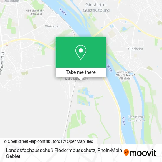 Карта Landesfachausschuß Fledermausschutz