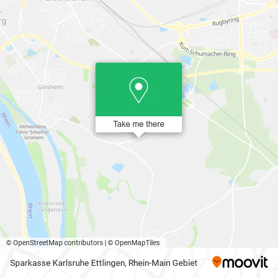 Карта Sparkasse Karlsruhe Ettlingen