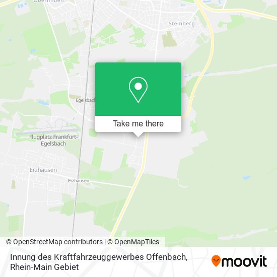 Innung des Kraftfahrzeuggewerbes Offenbach map