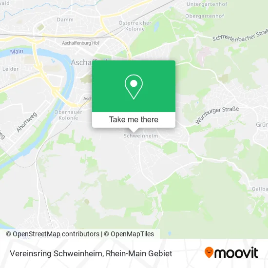 Карта Vereinsring Schweinheim