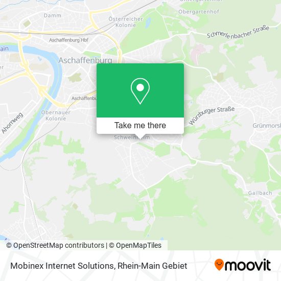 Карта Mobinex Internet Solutions