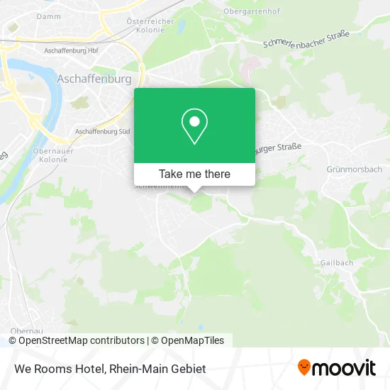 Карта We Rooms Hotel
