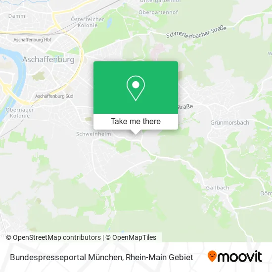 Карта Bundespresseportal München