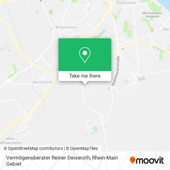 Vermögensberater Reiner Deiseroth map